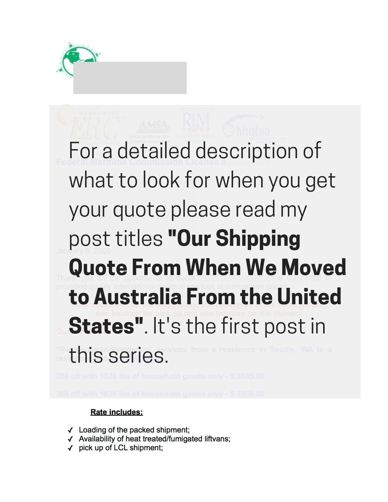 Moving to Australia From the USA