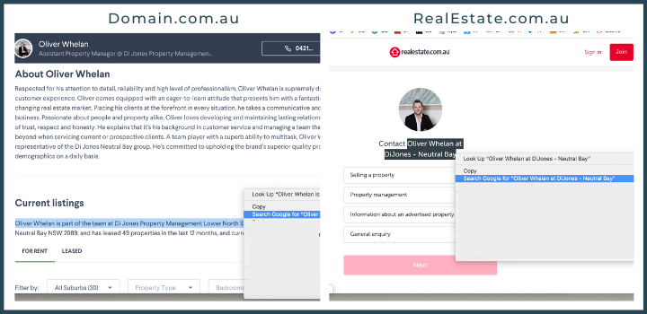 Real Estate Agent Neutral Bay Sydney