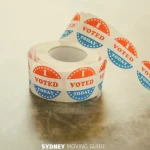 Roll of I Voted Today Stickers