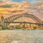 Sydney Harbour Bridge at Sunset
