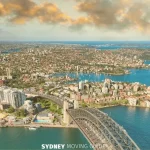 Sydney Lower North Shore View Above Sydney Harbour Bridge