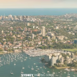 Rushcutters Bay Aerial View Sydney Australia