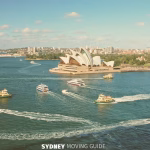Photo of Sydney Opera House taken from Sydney Harbour Bridge